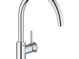 Mitigeur de cuisine Grohe Concetto avec douchette latérale