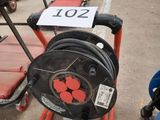 many different types of hoses on display in a warehouse