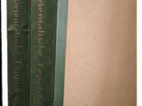 two books that are sitting side by side on a table