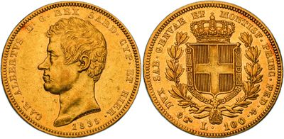 an image of a gold sovereign coin with a crown on it
