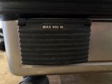 a close up of a piece of luggage that is sitting on the floor