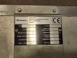 an image of a label on a machine in a factory