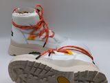 nike air force 1 mid white / orange