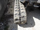 a close up of a tire tread on a truck