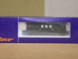 the box of a toy train is sitting on the table