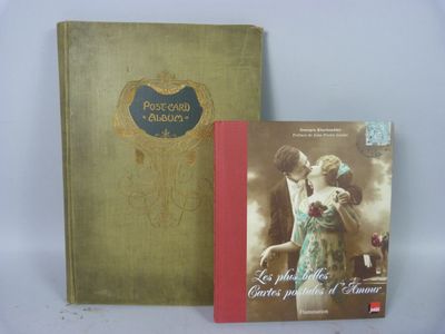 Album de cartes postales anciennes non complet, on y joint u…