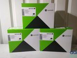 a couple of boxes sitting on top of a table next to each other