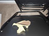 a piece of paper on top of a stove top