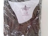 a bag of chocolate chips on a white table
