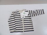 baby boy ' s striped cardigan sweater, size 3 - 6 months