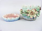 a small bowl and a small bowl sitting on a table