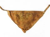 an image of a piece of cloth with a triangle on it
