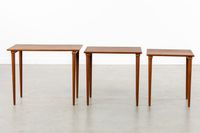 Westnofa, ensemble de trois tables gigognes ou tables d'appo… (photo 4)