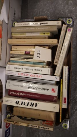 Lot de livres sur  Antonin ARTHAUD.