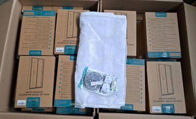 a box with a lot of boxes of toilet paper in it