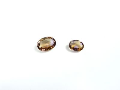 2 amétrines ovales 26.80 cts 22x16.5x10.8 n°78424589