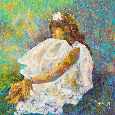 NARGALE (XXe siècle) La rêveuse, 1992