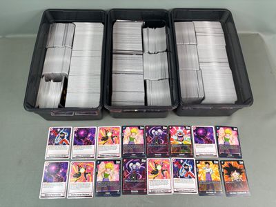 a lot of cards that are sitting on a table