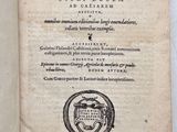 an old book with a black and white image of a coat of arms