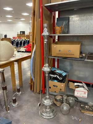 a room that has a lot of items on the floor