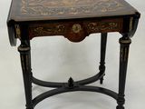 an image of a small table with a drawer on top of it