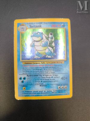 a close up of a pokemon card on a table