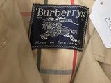 burberry ' s men ' s jacket with a tag on it