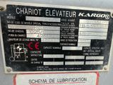 a close up of a sign on the side of a machine