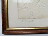 an image of a picture of a bird in a frame