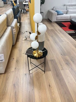 Ensemble comprenant un petit bout de canapé noir COZY LIVING… - Photo 1