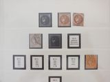 a picture of a wall with a lot of stamps on it