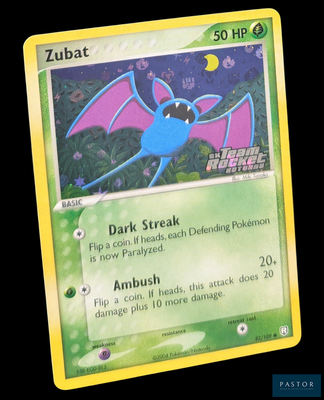 une carte sur laquelle figure l'image d'une chauve-souris
