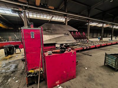 a large machine that is sitting in a building