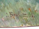 an image of a painting with writing on the bottom of it