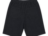 a picture of a black shorts with a pocket on the side