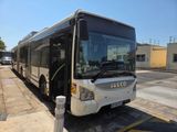 a bus that is parked on the side of the street