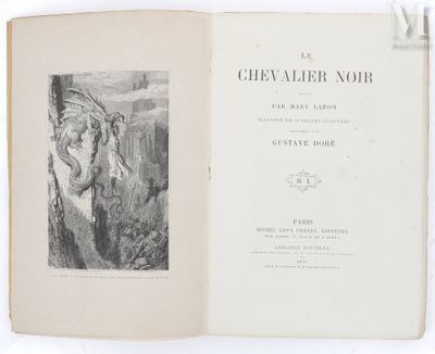 an open book with a drawing of a man and a woman