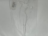 a glass vase with a picture of a woman on it