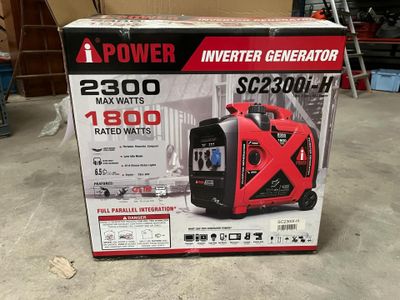 an image of a box of power generators sitting on the floor