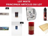 lot mixte priinpaux articles du lot