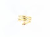 an image of a gold ring with a ruby stone in the middle