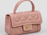 chanel mini quilted leather bag