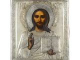 une image représentant une icône religieuse de Jésus tenant un livre