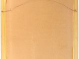 an image of a painting of a brown frame with a line drawn on it