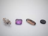 three amethorate, amethorate, and amethorate rings