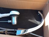a box with a pair of scissors and a hair dryer in it
