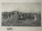 an old picture of a group of men riding horses