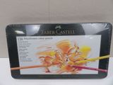 faber - castel colored pencils in tin