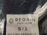 a label on a piece of clothing that is on a table