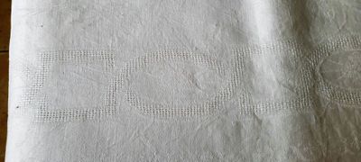 a close up of a piece of cloth on a table
